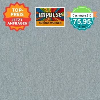 Girloon Cashmere 310 – strukturierter Velours-Teppichboden in 400 cm Breite